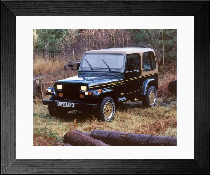 Framed Print : 1994 Jeep Wrangler Limited. Creator: Unknown Framed Print : 1994 Jeep Wrangler Limited. Creator: Unknown