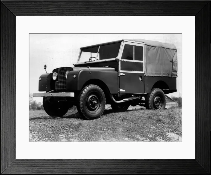 Framed Print : 1957 Land Rover Series 1. Creator: Unknown Framed Print : 1957 Land Rover Series 1. Creator: Unknown