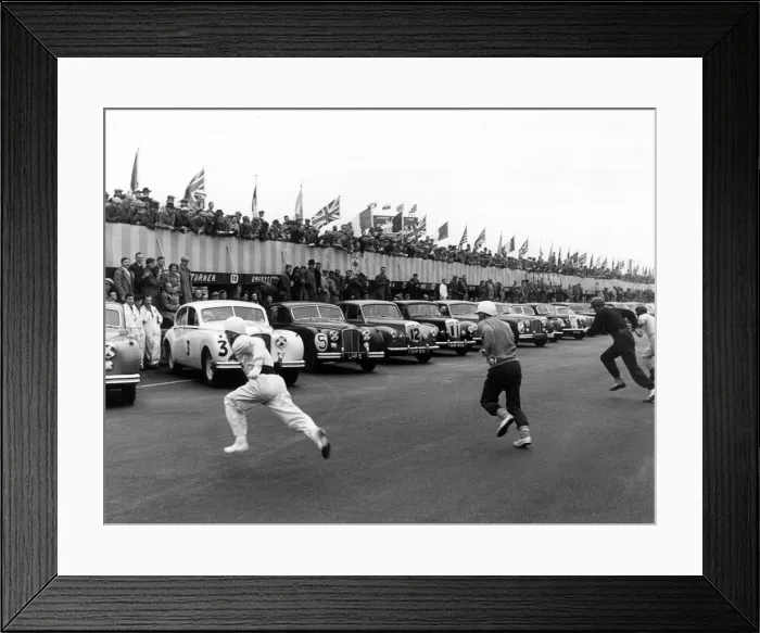 Framed Print : Start of Daily Express Trophy race at Silverstone 1954. Creator: Unknown Framed Print : Start of Daily Express Trophy race at Silverstone 1954. Creator: Unknown