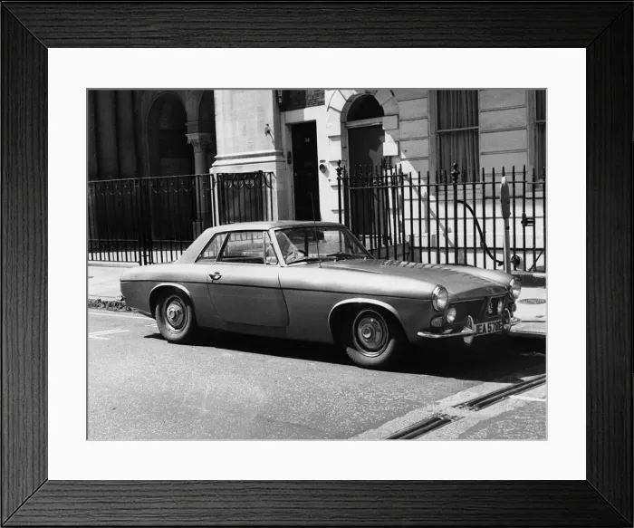 Framed Print : 1966 Jensen P66 prototype. Creator: Unknown Framed Print : 1966 Jensen P66 prototype. Creator: Unknown