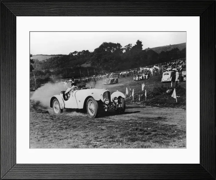 Framed Print : 1936 Marendaz 15-90 short chassis at Rushmore. Creator: Unknown Framed Print : 1936 Marendaz 15-90 short chassis at Rushmore. Creator: Unknown