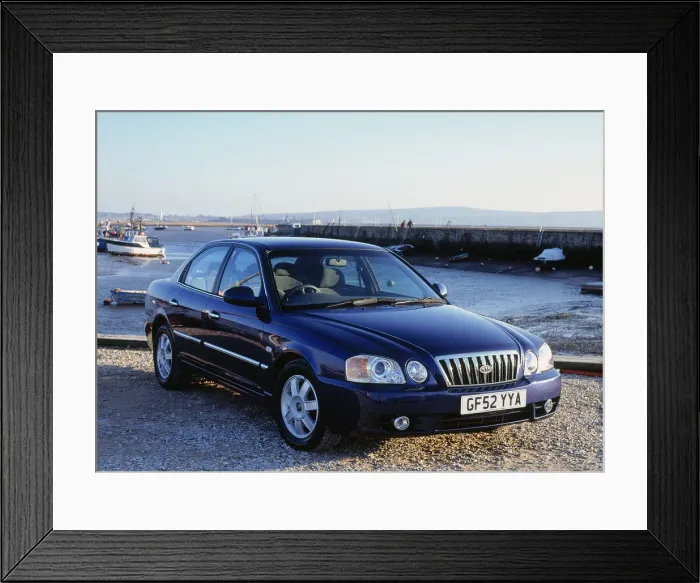 Framed Print : 2002 Kia Magentis. Creator: Unknown Framed Print : 2002 Kia Magentis. Creator: Unknown