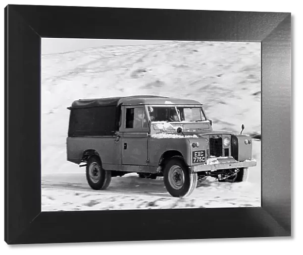 1965 Land Rover 109 series 2. Creator: Unknown