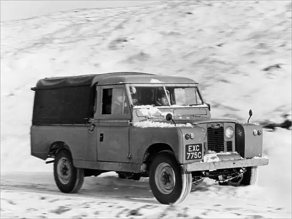 1965 Land Rover 109 series 2. Creator: Unknown