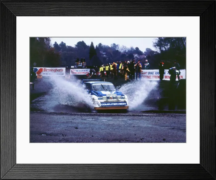 Framed Print : MG Metro 6R4, 1985 RAC Rally. Creator: Unknown Framed Print : MG Metro 6R4, 1985 RAC Rally. Creator: Unknown