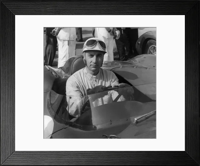 Framed Print : Roy Salvadori at Goodwood 1958. Creator: Unknown Framed Print : Roy Salvadori at Goodwood 1958. Creator: Unknown
