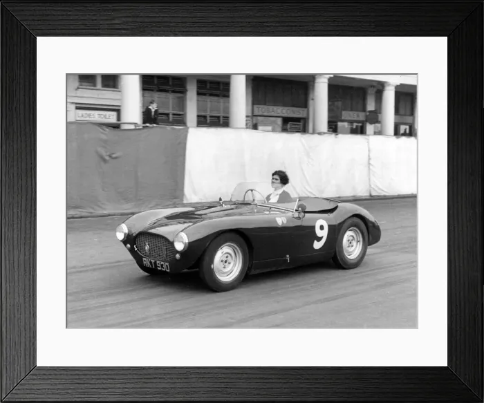 Framed Print : Cooper - Zephyr at 1955 Brighton speed trials. Creator: Unknown