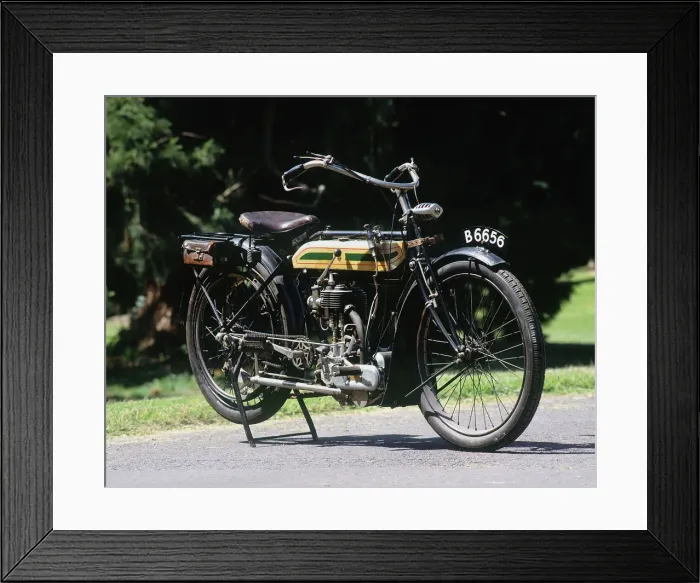 Framed Print : 1914 Triumph 4hp. Creator: Unknown Framed Print : 1914 Triumph 4hp. Creator: Unknown