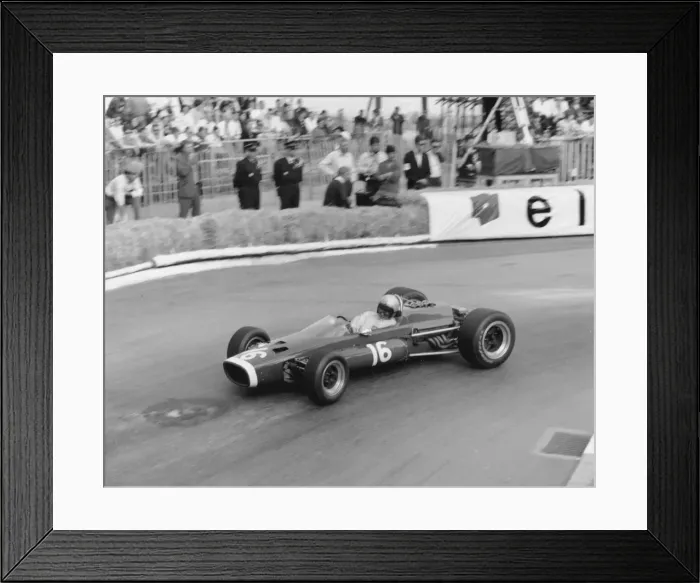 Framed Print : McLaren BRM, Bruce McLaren 1967 Monaco Grand Prix. Creator: Unknown Framed Print : McLaren BRM, Bruce McLaren 1967 Monaco Grand Prix. Creator: Unknown