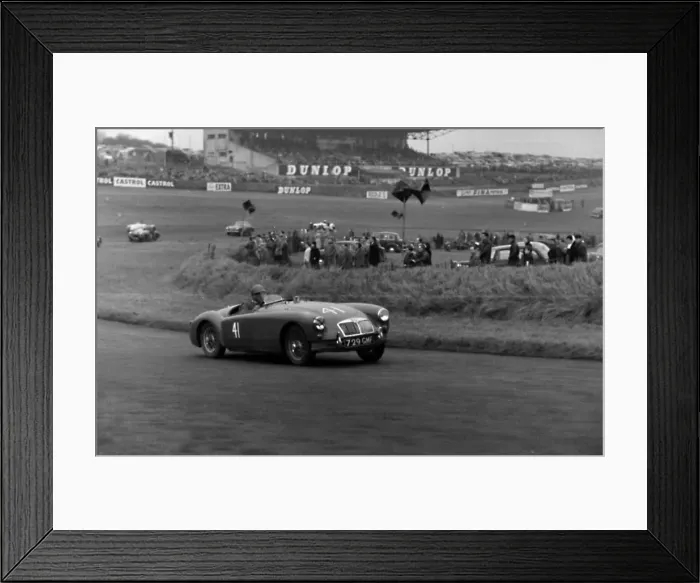 Framed Print : MGA, C. Shove at Brands Hatch 26 / 12 / 1957. Creator: Unknown Framed Print : MGA, C. Shove at Brands Hatch 26 / 12 / 1957. Creator: Unknown