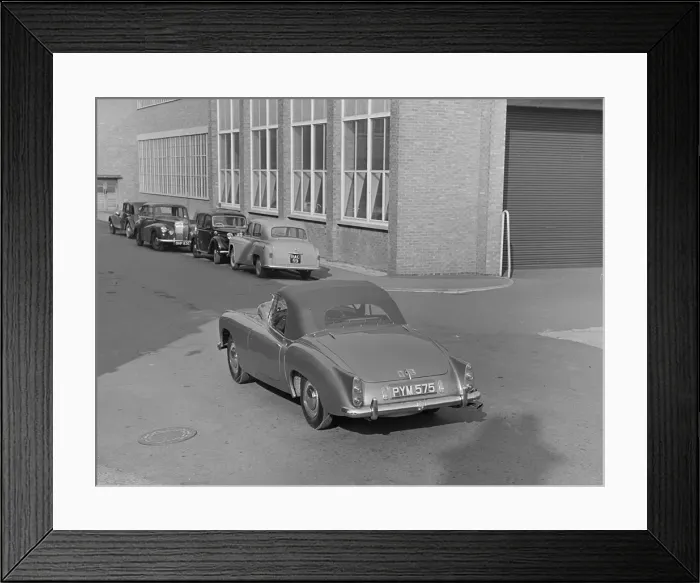 Framed Print : 1955 Daimler Conquest Roadster by Hooper used in Norman Wisdom film Up in the World Framed Print : 1955 Daimler Conquest Roadster by Hooper used in Norman Wisdom film Up in the World