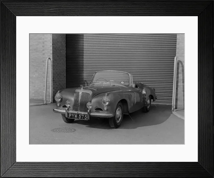 Framed Print : 1955 Daimler Conquest Roadster by Hooper used in Norman Wisdom film Up in the World Framed Print : 1955 Daimler Conquest Roadster by Hooper used in Norman Wisdom film Up in the World