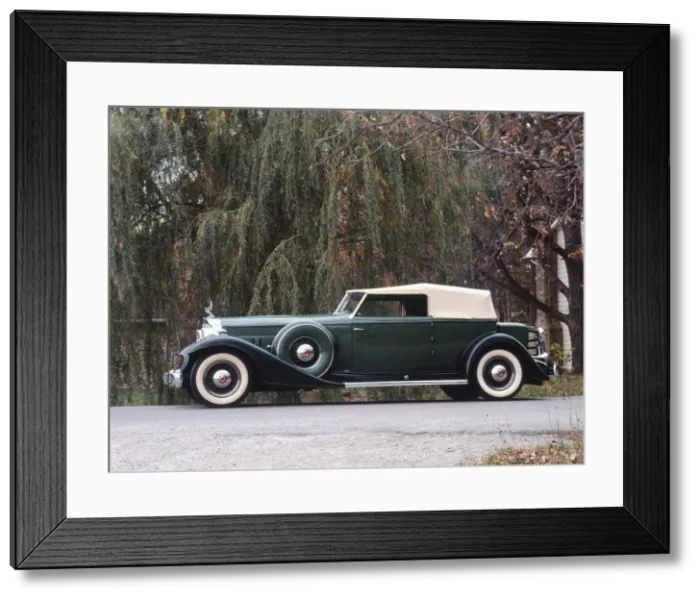 Framed Print : 1933 Packard V12 by Dietrich. Creator: Unknown Framed Print : 1933 Packard V12 by Dietrich. Creator: Unknown