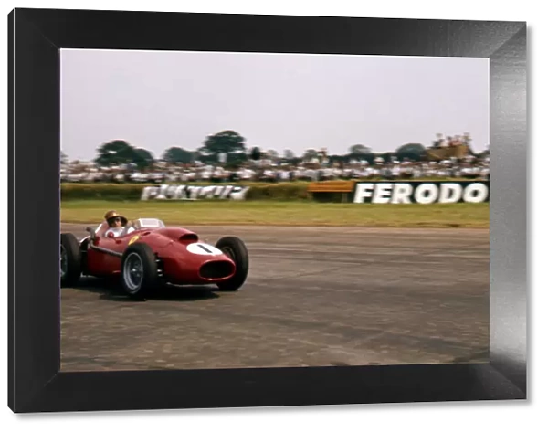 Ferrari, Peter Collins, 1958 British Grand Prix. Creator: Unknown