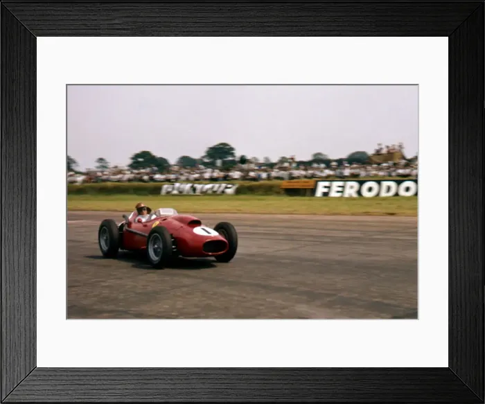 Framed Print : Ferrari, Peter Collins, 1958 British Grand Prix. Creator: Unknown Framed Print : Ferrari, Peter Collins, 1958 British Grand Prix. Creator: Unknown