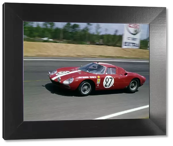 Ferrari 275LM, Spoerry - Boller, 1965 Le Mans. Creator: Unknown