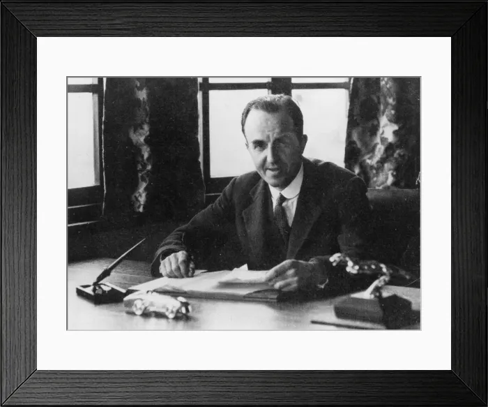 Framed Print : Cecil Kimber. Creator: Unknown Framed Print : Cecil Kimber. Creator: Unknown