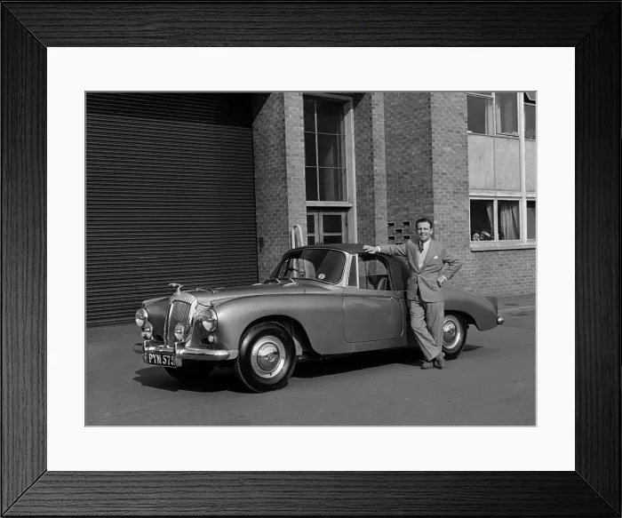 Framed Print : 1955 Daimler Conquest Roadster by Hooper used in Norman Wisdom film Up in the World Framed Print : 1955 Daimler Conquest Roadster by Hooper used in Norman Wisdom film Up in the World