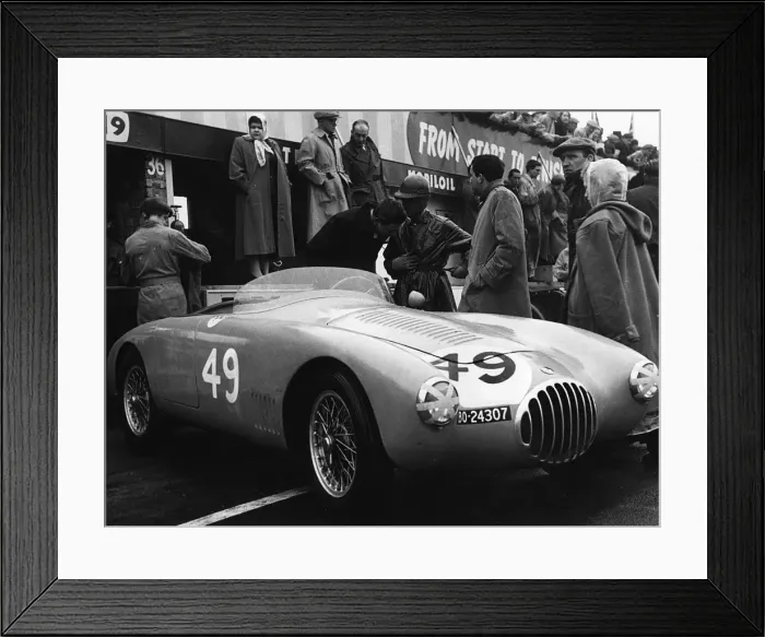 Framed Print : OSCA, 1954 Daily Express Trophy, Silverstone. Creator: Unknown Framed Print : OSCA, 1954 Daily Express Trophy, Silverstone. Creator: Unknown