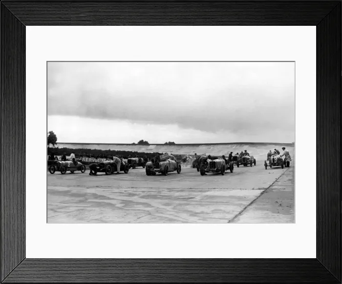 Framed Print : Montlhery in 1920s, showing banking. Creator: Unknown Framed Print : Montlhery in 1920s, showing banking. Creator: Unknown