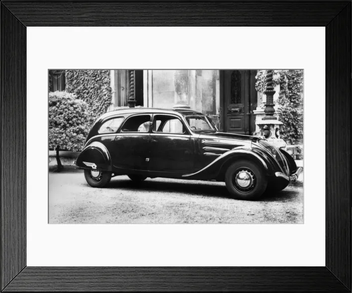 Framed Print : 1937 Peugeot 402 Paris taxi. Creator: Unknown Framed Print : 1937 Peugeot 402 Paris taxi. Creator: Unknown