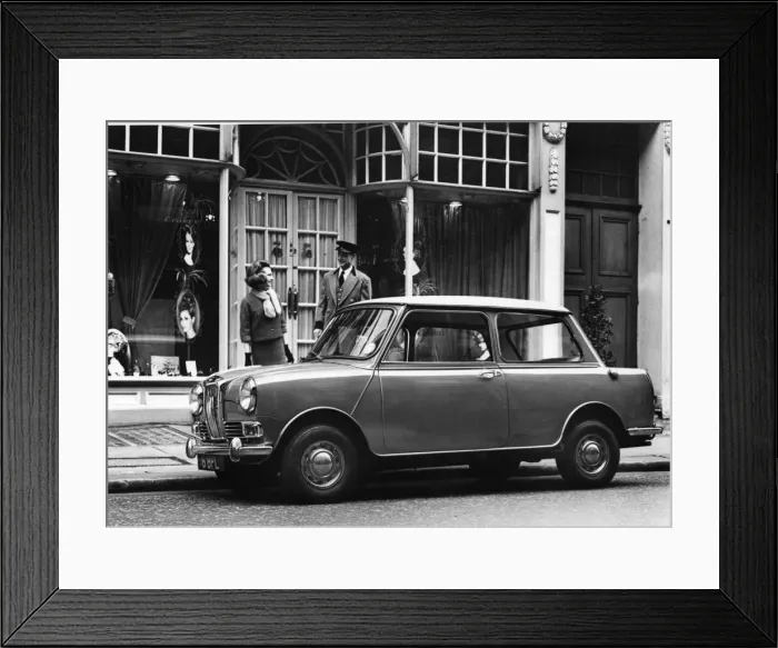 Framed Print : 1967 Riley Elf MKIII. Creator: Unknown Framed Print : 1967 Riley Elf MKIII. Creator: Unknown
