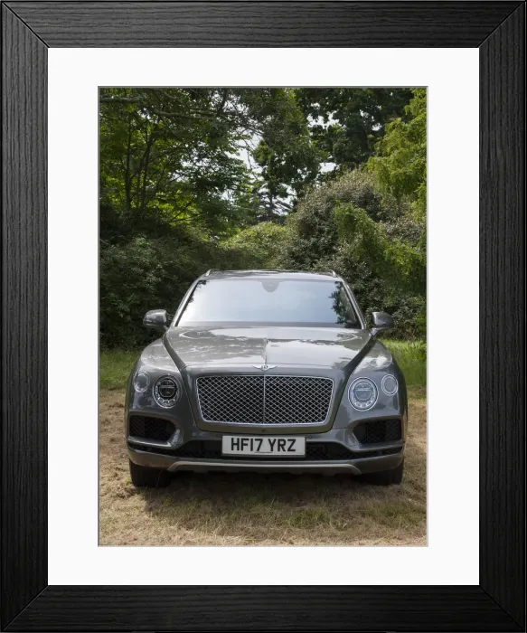 Framed Print : 2017 Bentley Bentayga. Creator: Unknown Framed Print : 2017 Bentley Bentayga. Creator: Unknown