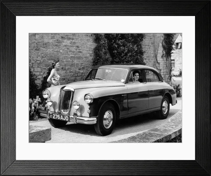 Framed Print : 1957 Riley 2. 6. Creator: Unknown Framed Print : 1957 Riley 2. 6. Creator: Unknown