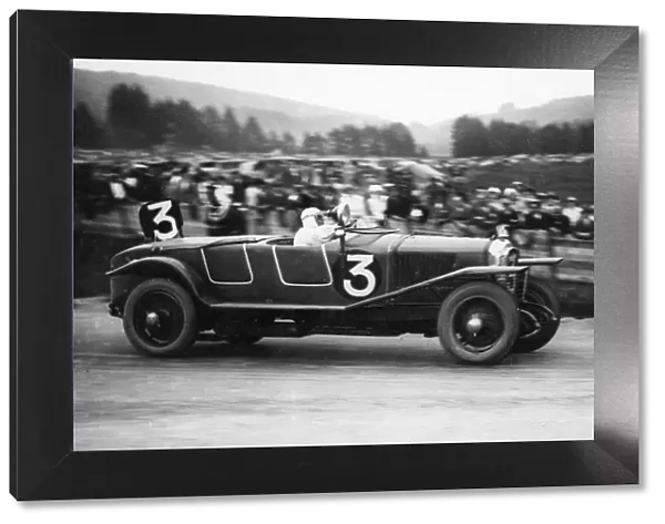 Peugeot 174S, Wagner - D Auvergne 1926 Le Mans 24 hour race. Creator: Unknown