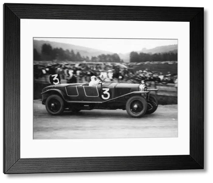 Framed Print : Peugeot 174S, Wagner - D Auvergne 1926 Le Mans 24 hour race. Creator: Unknown Framed Print : Peugeot 174S, Wagner - D Auvergne 1926 Le Mans 24 hour race. Creator: Unknown