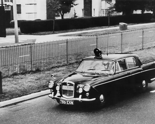 1962 Wolseley 6-110 Police car. Creator: Unknown