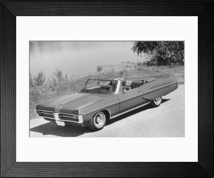 Framed Print : 1967 Pontiac Grand Prix convertible. Creator: Unknown Framed Print : 1967 Pontiac Grand Prix convertible. Creator: Unknown
