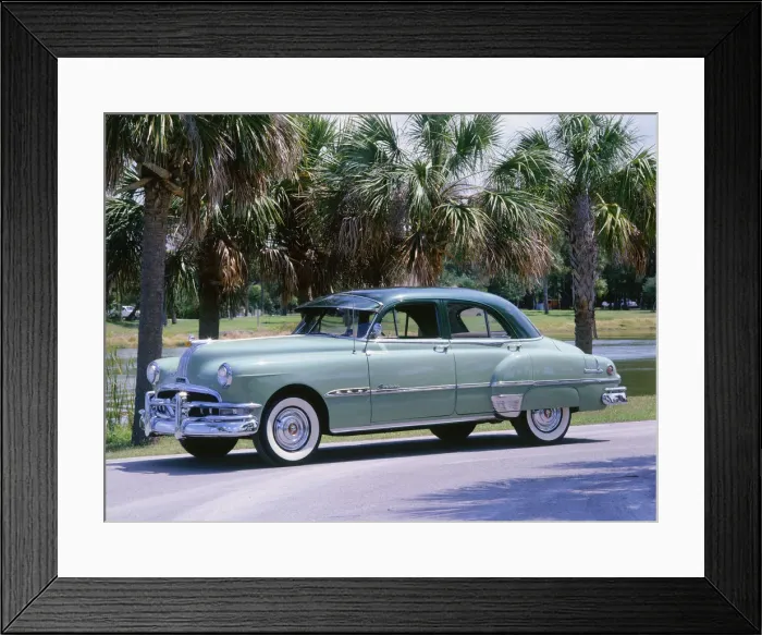 Framed Print : 1951 Pontiac Chieftan De Luxe. Creator: Unknown Framed Print : 1951 Pontiac Chieftan De Luxe. Creator: Unknown