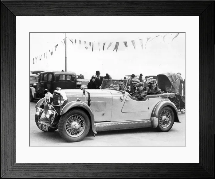 Framed Print : 1932 Rover Speed Twenty. Creator: Unknown Framed Print : 1932 Rover Speed Twenty. Creator: Unknown