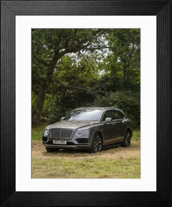 Framed Print : 2017 Bentley Bentayga. Creator: Unknown Framed Print : 2017 Bentley Bentayga. Creator: Unknown