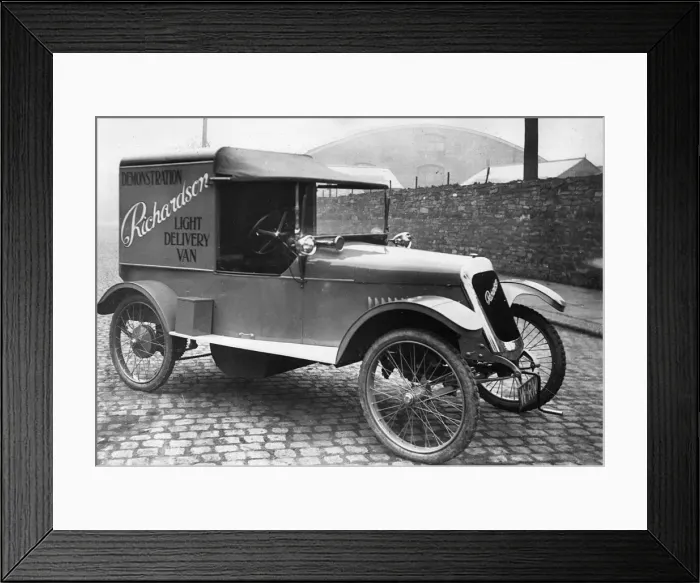 Framed Print : 1921 Richardson light delivery van. Creator: Unknown Framed Print : 1921 Richardson light delivery van. Creator: Unknown