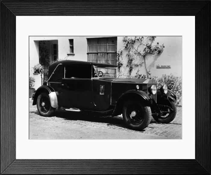 Framed Print : 1929 Rolls - Royce 20hp with Harrington body. Creator: Unknown Framed Print : 1929 Rolls - Royce 20hp with Harrington body. Creator: Unknown