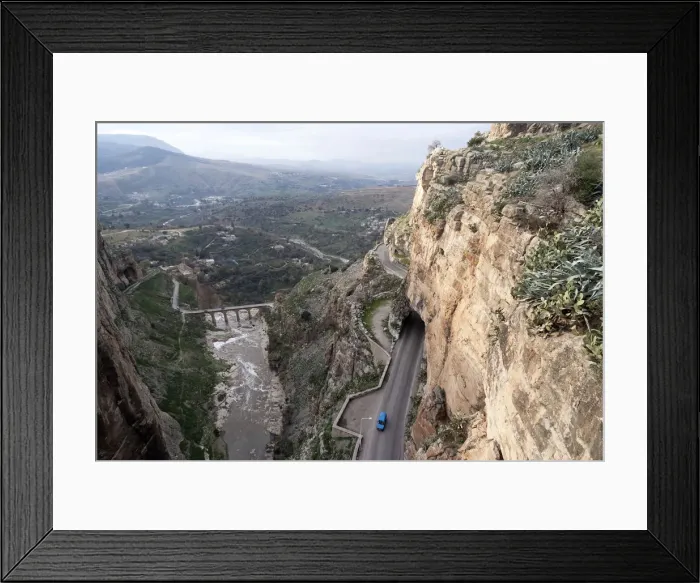 Framed Print : Algeria, Constantine, Gorge Framed Print : Algeria, Constantine, Gorge