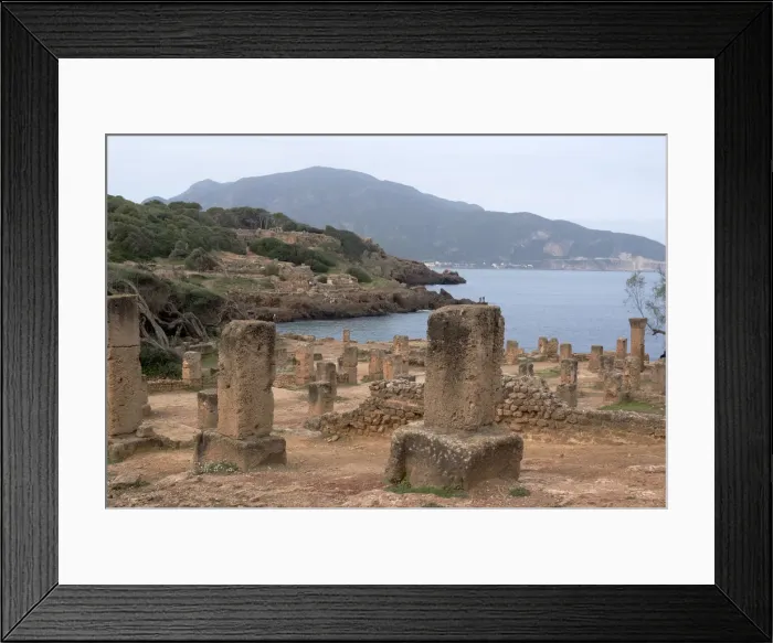 Framed Print : Algeria, Tipasa, Cardo Framed Print : Algeria, Tipasa, Cardo
