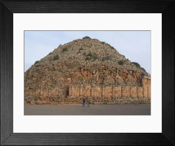 Framed Print : Algeria, Tipasa, Mauretanian Tomb