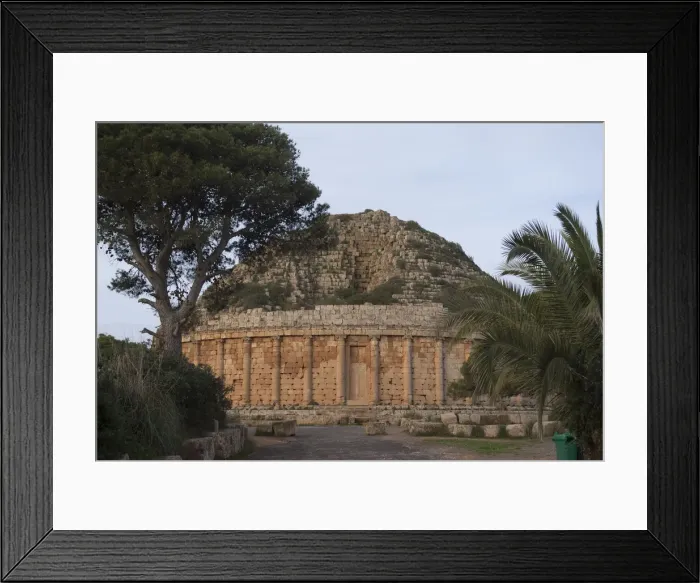 Framed Print : Algeria, Tipasa, Mauretanian Tomb Framed Print : Algeria, Tipasa, Mauretanian Tomb