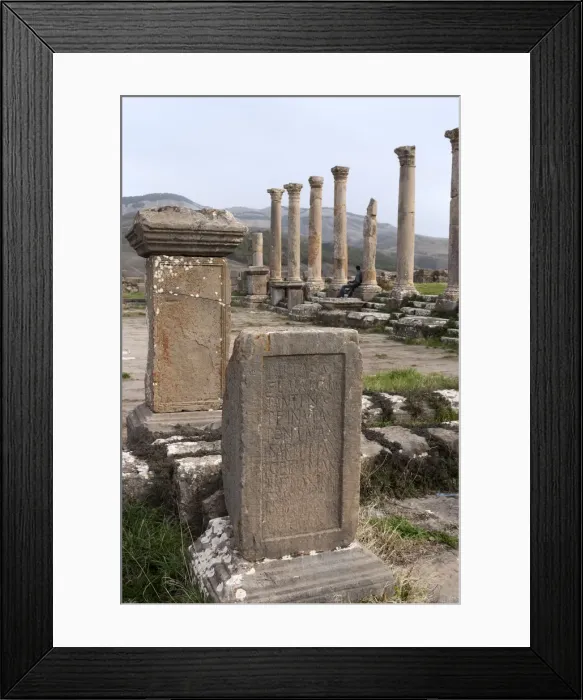 Framed Print : Algeria, Djemila, N. Forum Framed Print : Algeria, Djemila, N. Forum
