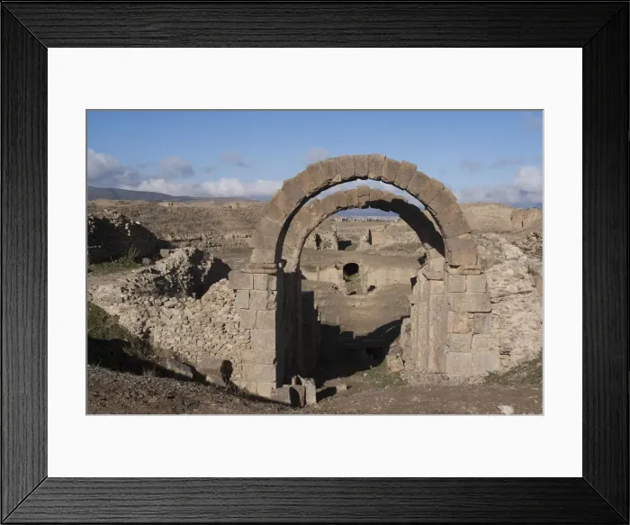 Framed Print : Algeria, Lambaesis, Amphitheatre Framed Print : Algeria, Lambaesis, Amphitheatre