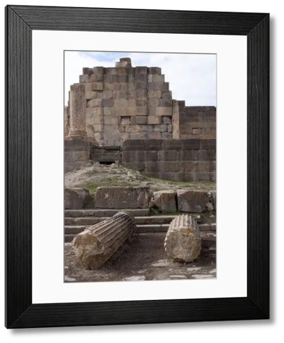 Framed Print : Algeria, Lambaesis, Capitoleum Framed Print : Algeria, Lambaesis, Capitoleum