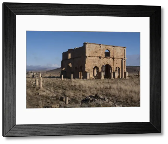 Framed Print : Algeria, Lambaesis, Crossing Hall Framed Print : Algeria, Lambaesis, Crossing Hall