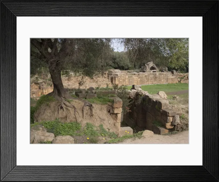 Framed Print : Algeria, Tipasa, Amphitheatre Framed Print : Algeria, Tipasa, Amphitheatre