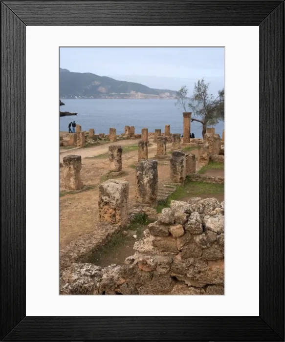 Framed Print : Algeria, Tipasa, Cardo Framed Print : Algeria, Tipasa, Cardo