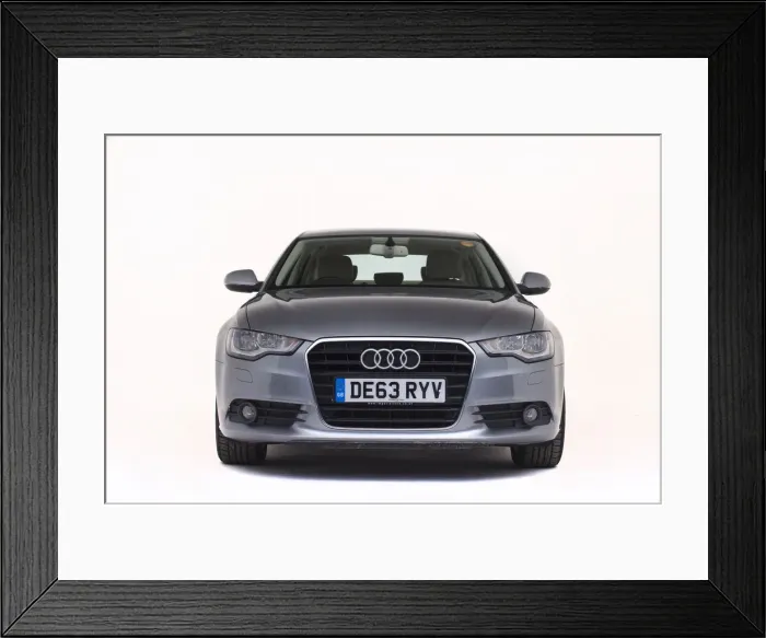 Framed Print : 2013 Audi A6 Tdi. Creator: Unknown Framed Print : 2013 Audi A6 Tdi. Creator: Unknown