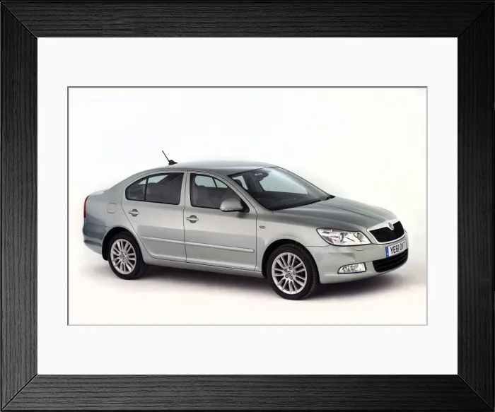 Framed Print : 2011 Skoda Octavia Tdi. Creator: Unknown
