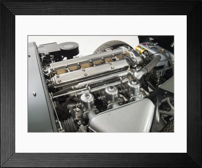 Framed Print : 1965 Jaguar E type 4. 2 S1 fixed head coupe. Creator: Unknown Framed Print : 1965 Jaguar E type 4. 2 S1 fixed head coupe. Creator: Unknown